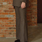 Gunclub Check Button Hem Trousers
