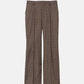 Gunclub Check Button Hem Trousers