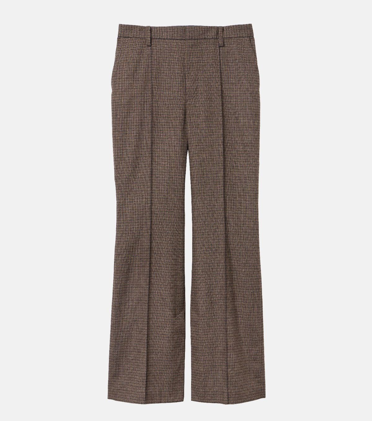 Gunclub Check Button Hem Trousers