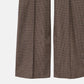 Gunclub Check Button Hem Trousers