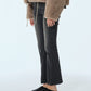 Split Hem Skinny Jeans