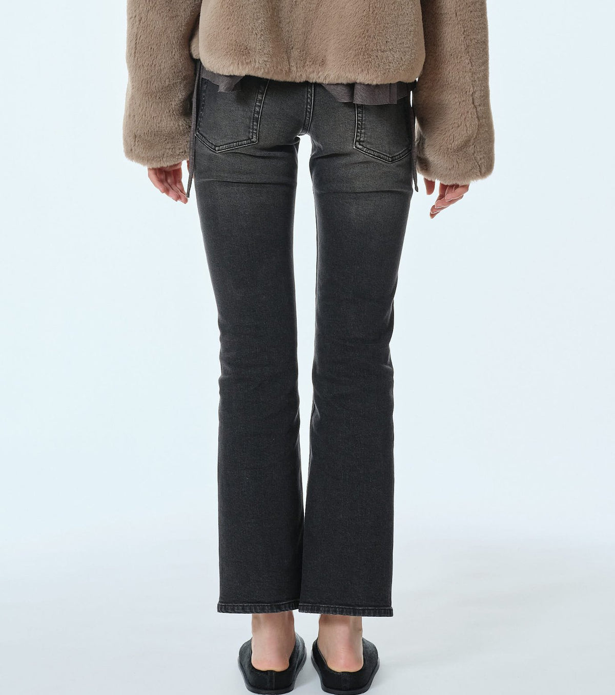 Split Hem Skinny Jeans
