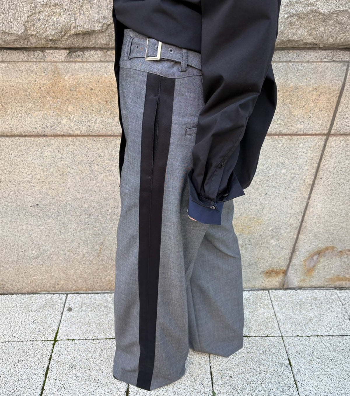 Side Stripe Gurkha Trousers