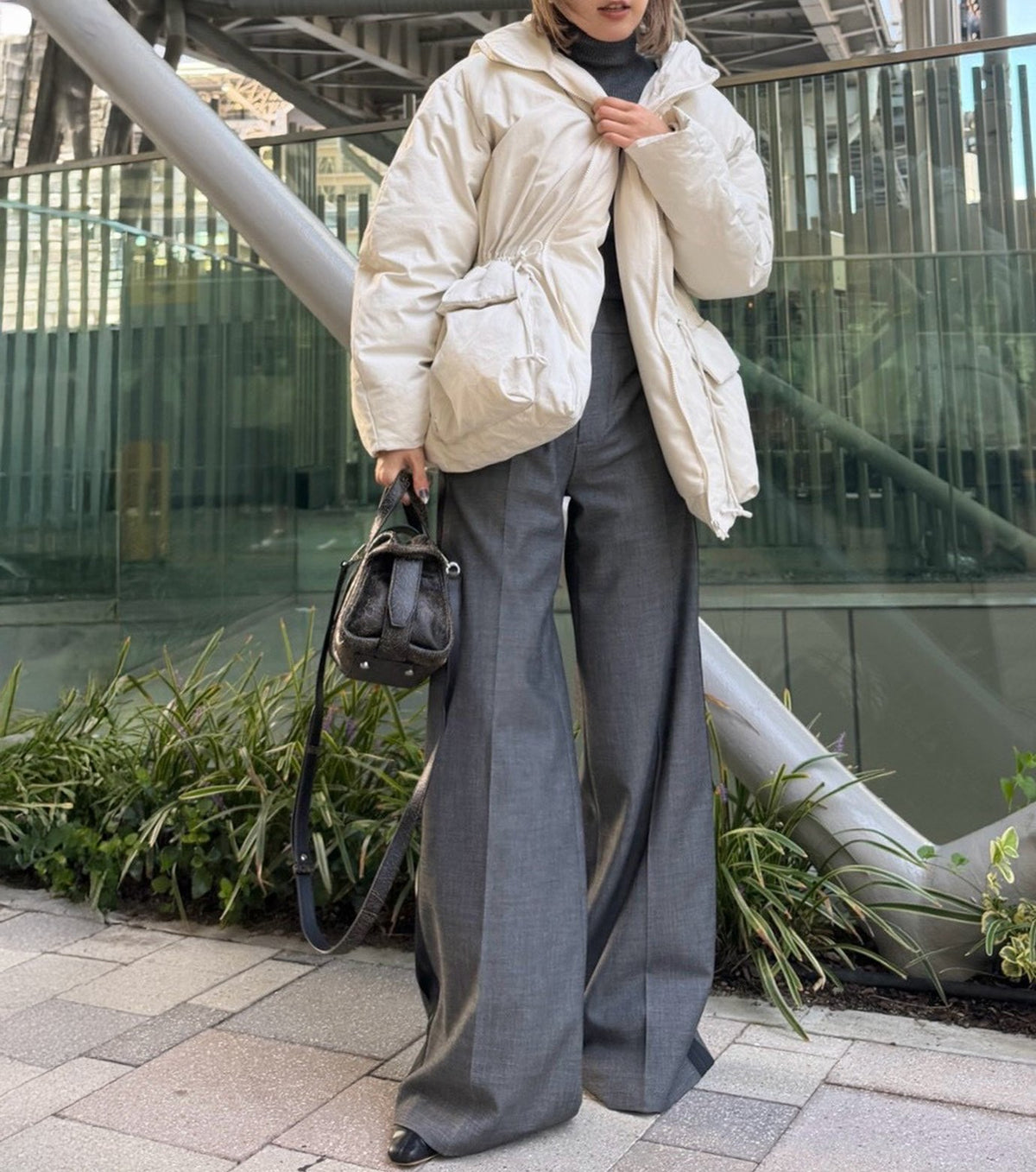 Side Stripe Gurkha Trousers