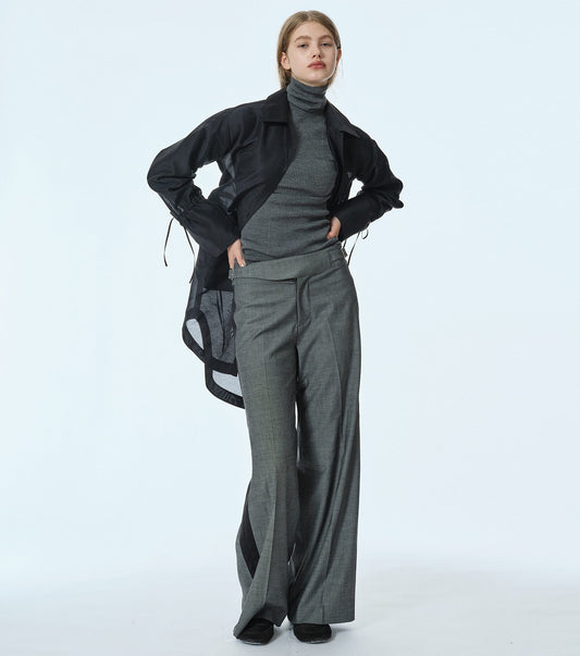 Side Stripe Gurkha Trousers