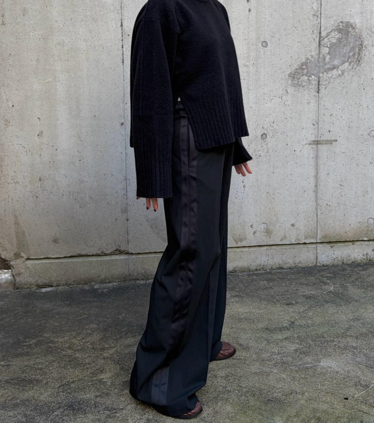 Side Stripe Gurkha Trousers