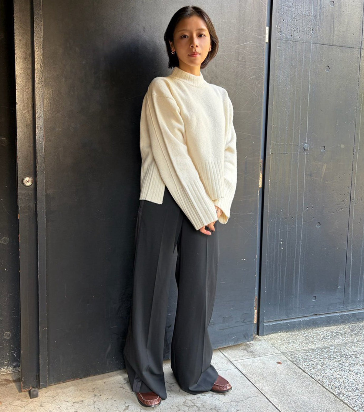 Side Stripe Gurkha Trousers