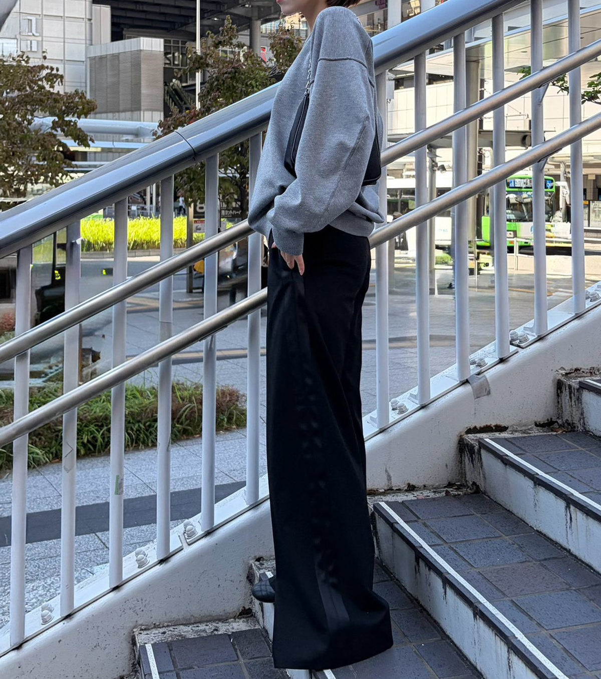 Side Stripe Gurkha Trousers