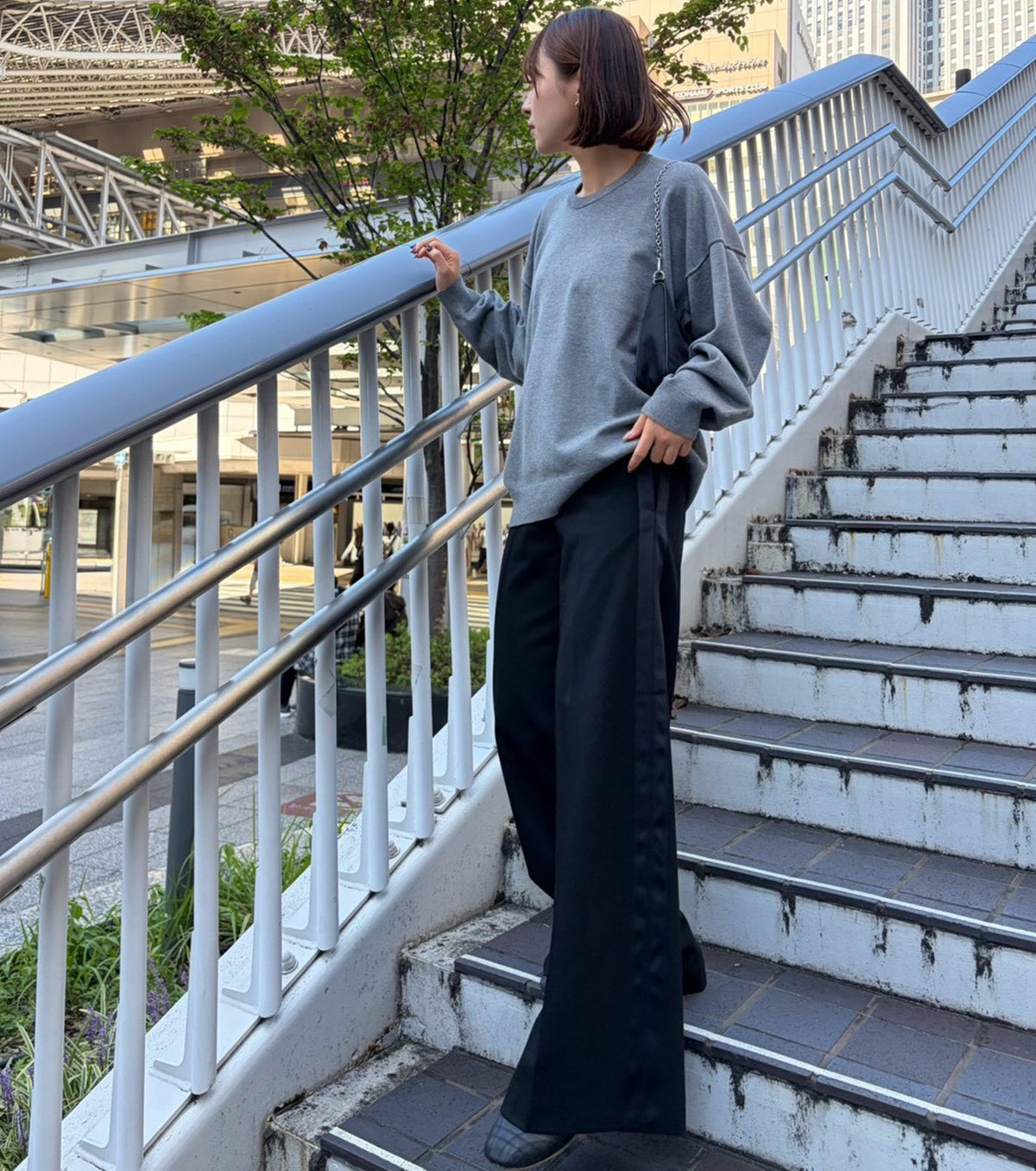 Side Stripe Gurkha Trousers