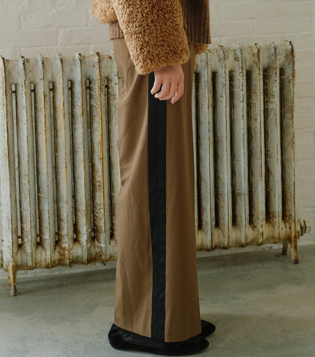Side Stripe Gurkha Trousers