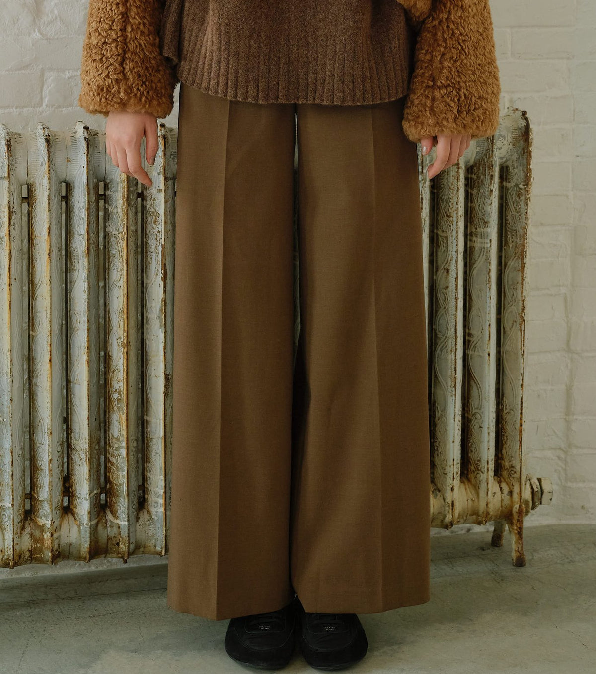 Side Stripe Gurkha Trousers