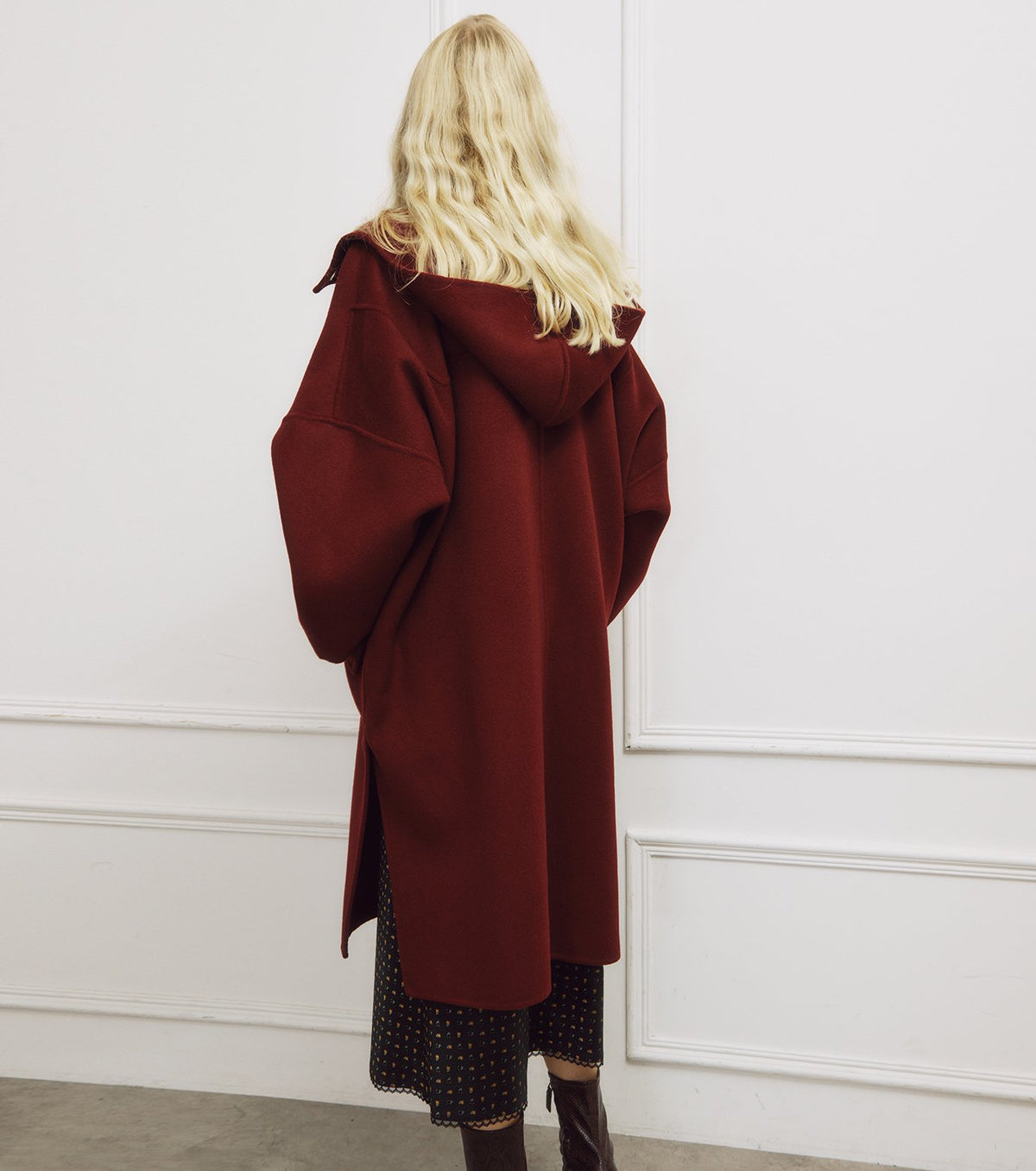 Hooded Double-Face Coat