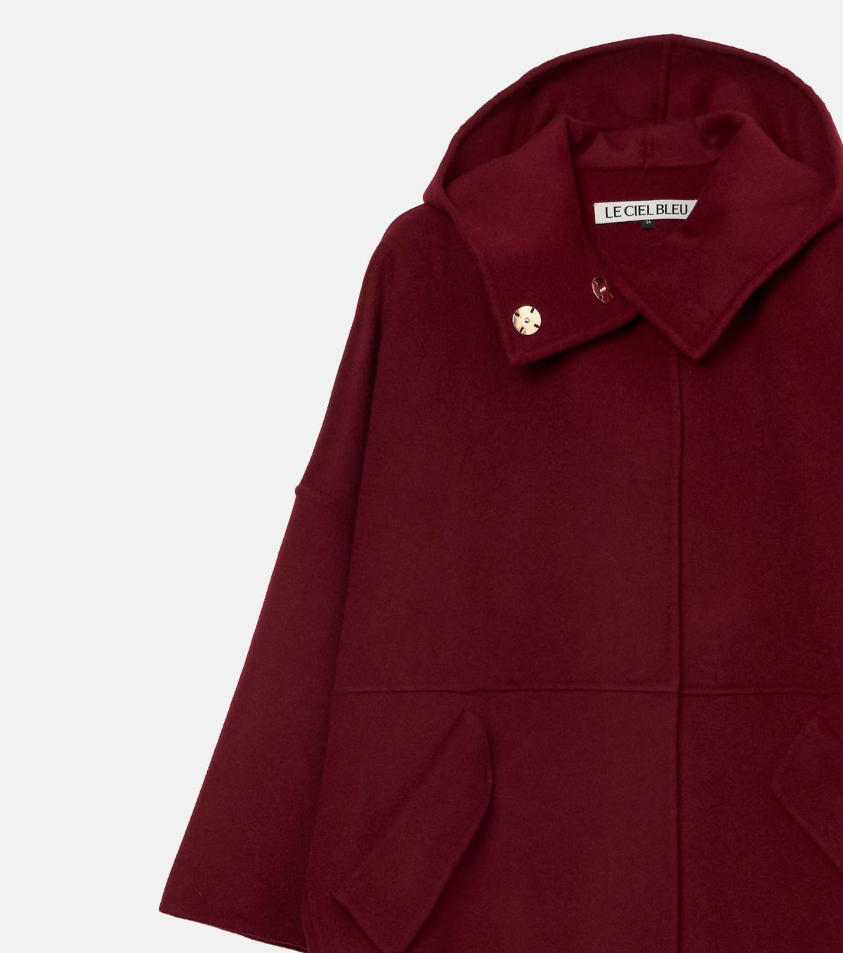 Hooded Double-Face Coat