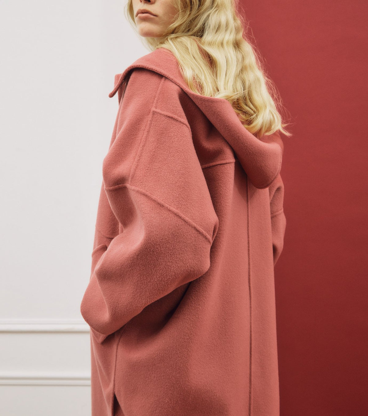 Hooded Double-Face Coat