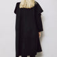 Draped Shawl Collar Coat