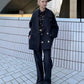 Double-Face Cropped Peacoat