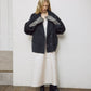 Double-Face Cropped Peacoat