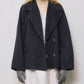 Double-Face Cropped Peacoat