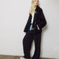 Double-Face Cropped Peacoat