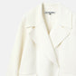 Double-Face Cropped Peacoat