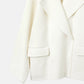 Double-Face Cropped Peacoat