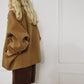 Double-Face Cropped Peacoat