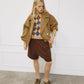 Double-Face Cropped Peacoat