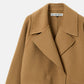 Double-Face Cropped Peacoat