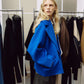 Double-Face Cropped Peacoat