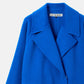 Double-Face Cropped Peacoat