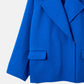 Double-Face Cropped Peacoat
