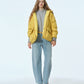 Brushed Taffeta Down Jacket