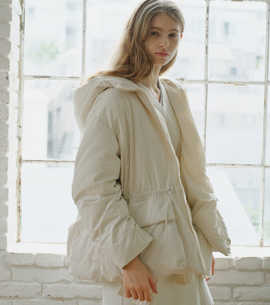 Brushed Taffeta Down Jacket