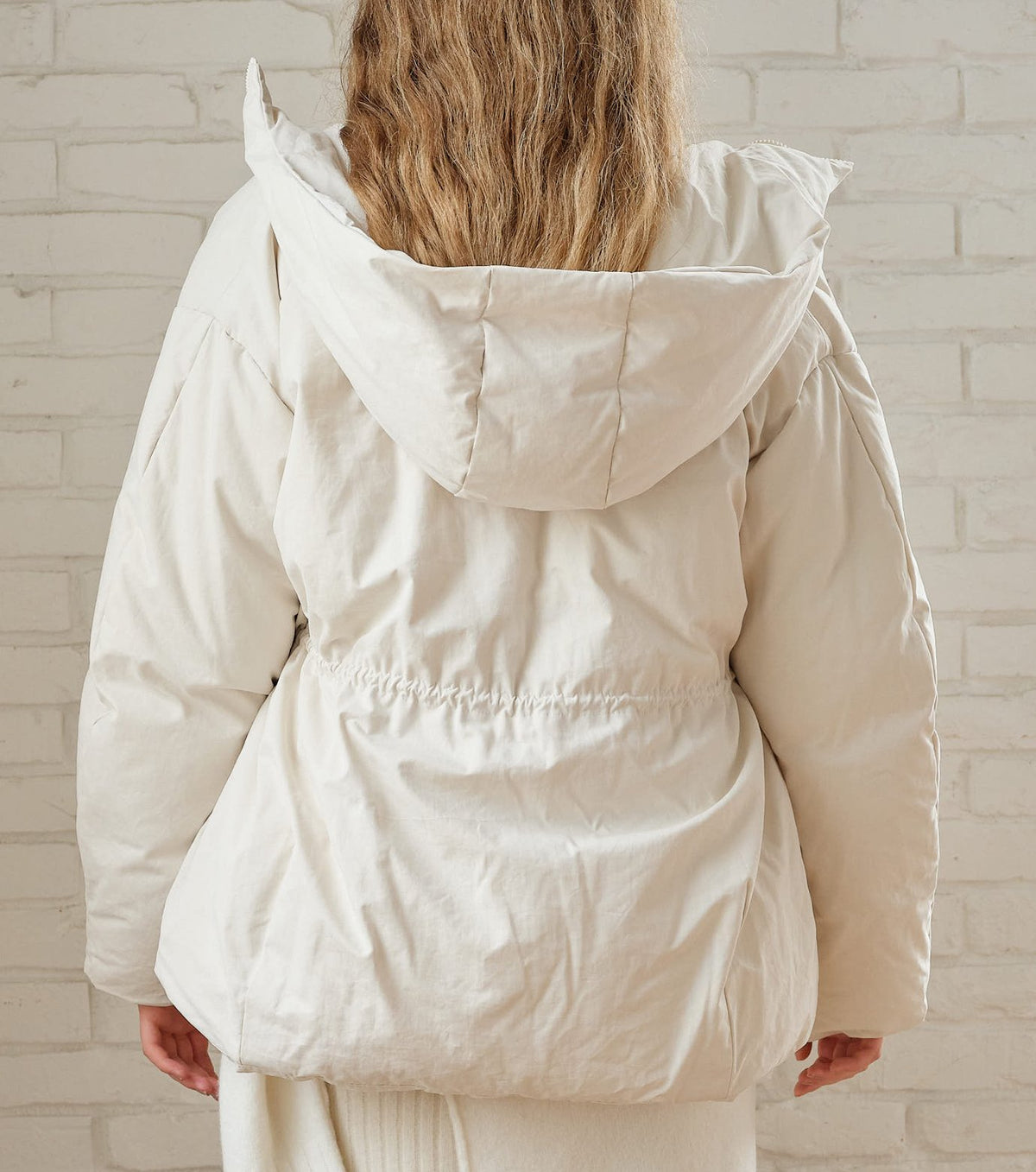 Brushed Taffeta Down Jacket