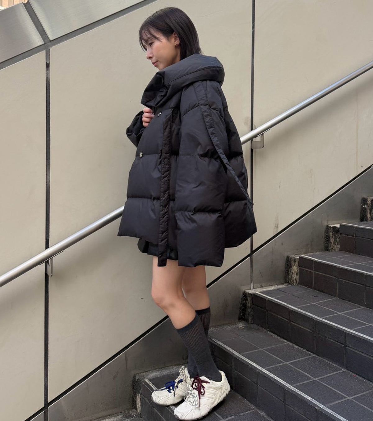 Lightweight Asymmetric Down Jacket