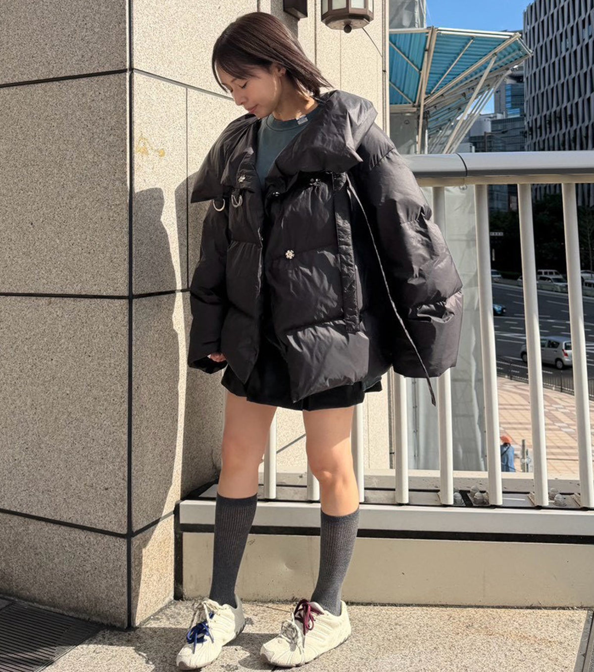 Lightweight Asymmetric Down Jacket
