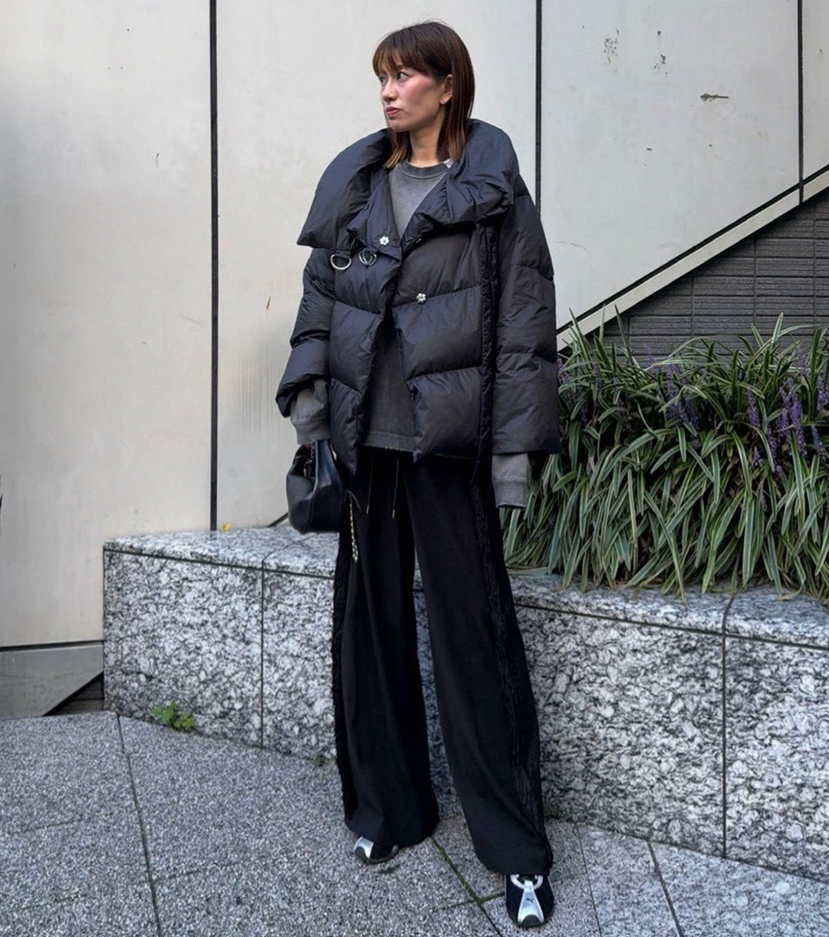 Lightweight Asymmetric Down Jacket
