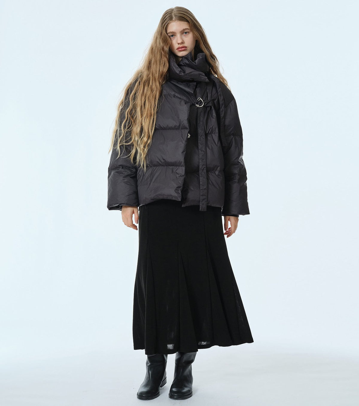 Lightweight Asymmetric Down Jacket