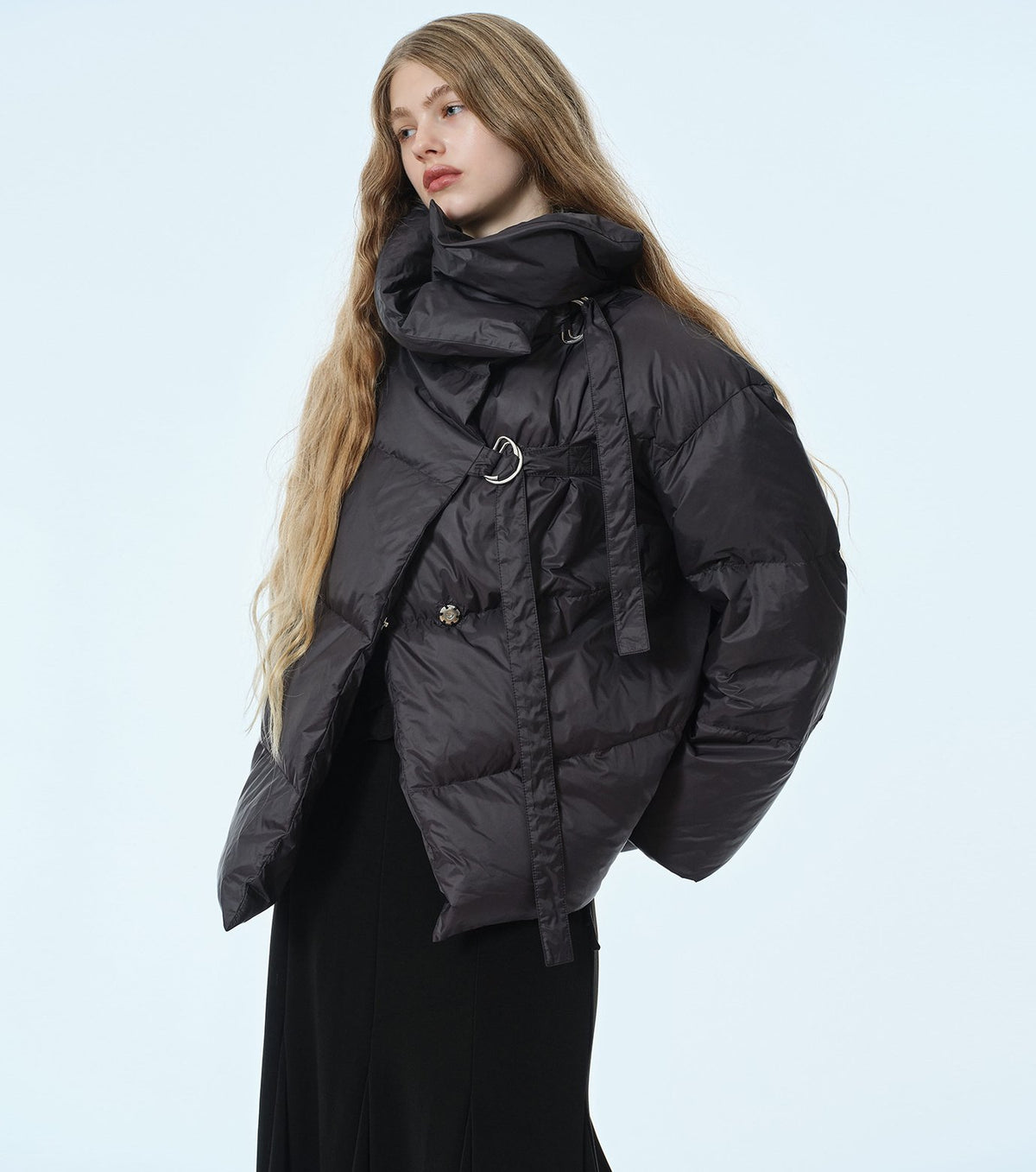 Lightweight Asymmetric Down Jacket