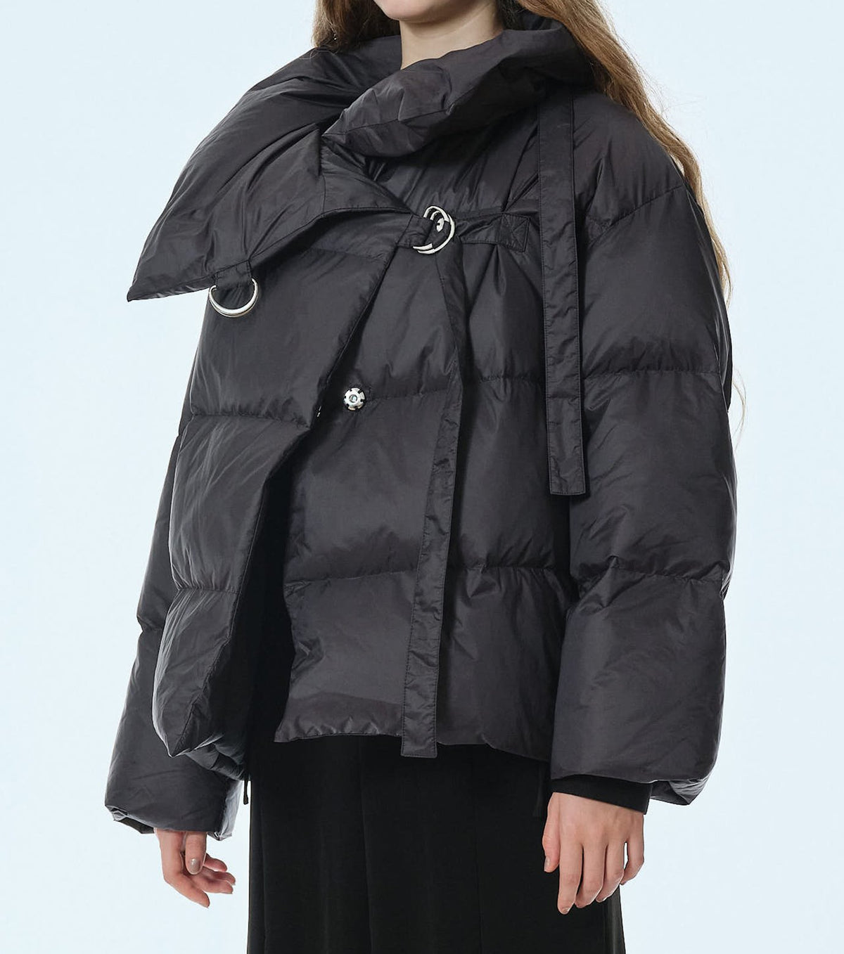 Lightweight Asymmetric Down Jacket