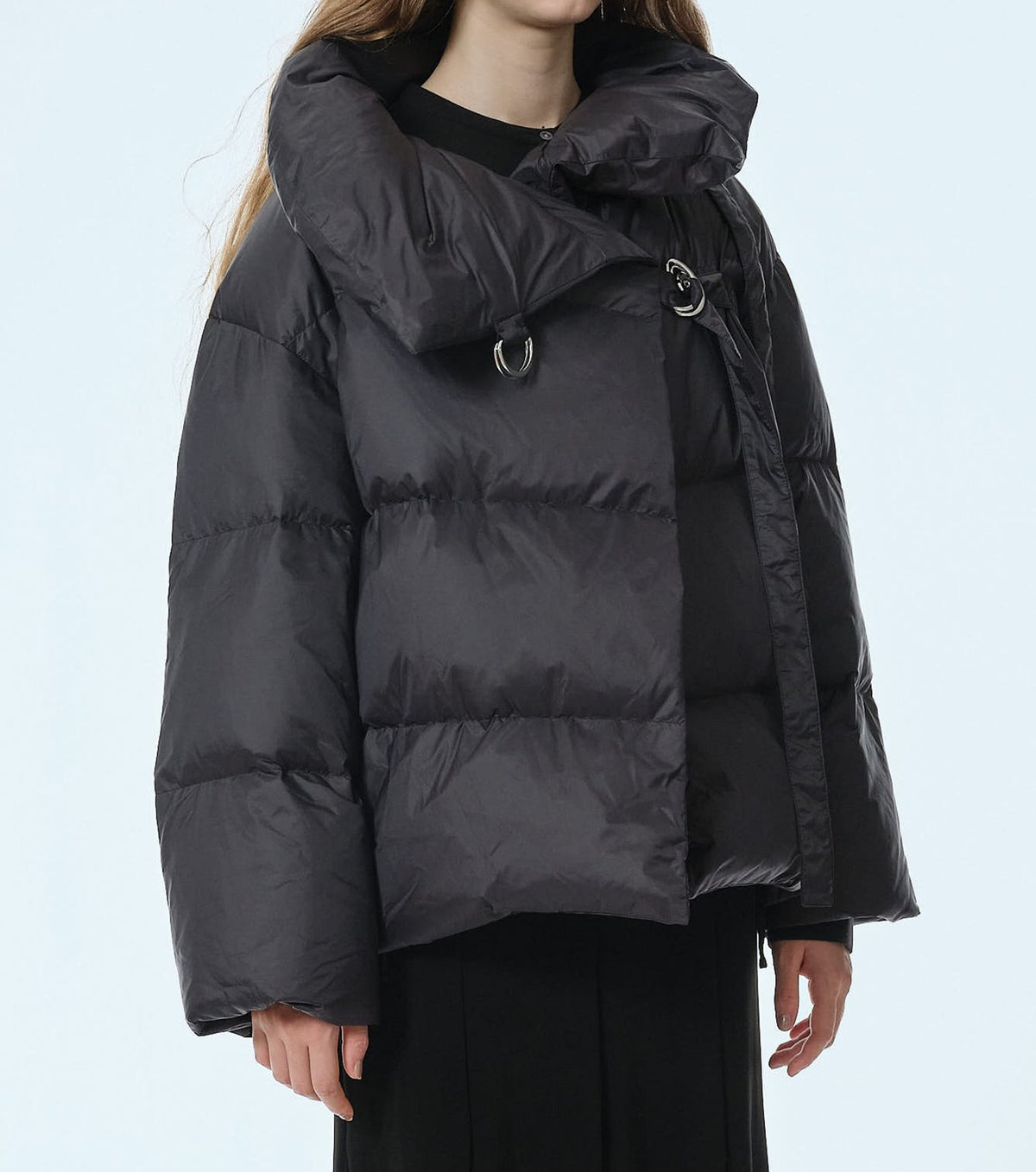 Lightweight Asymmetric Down Jacket