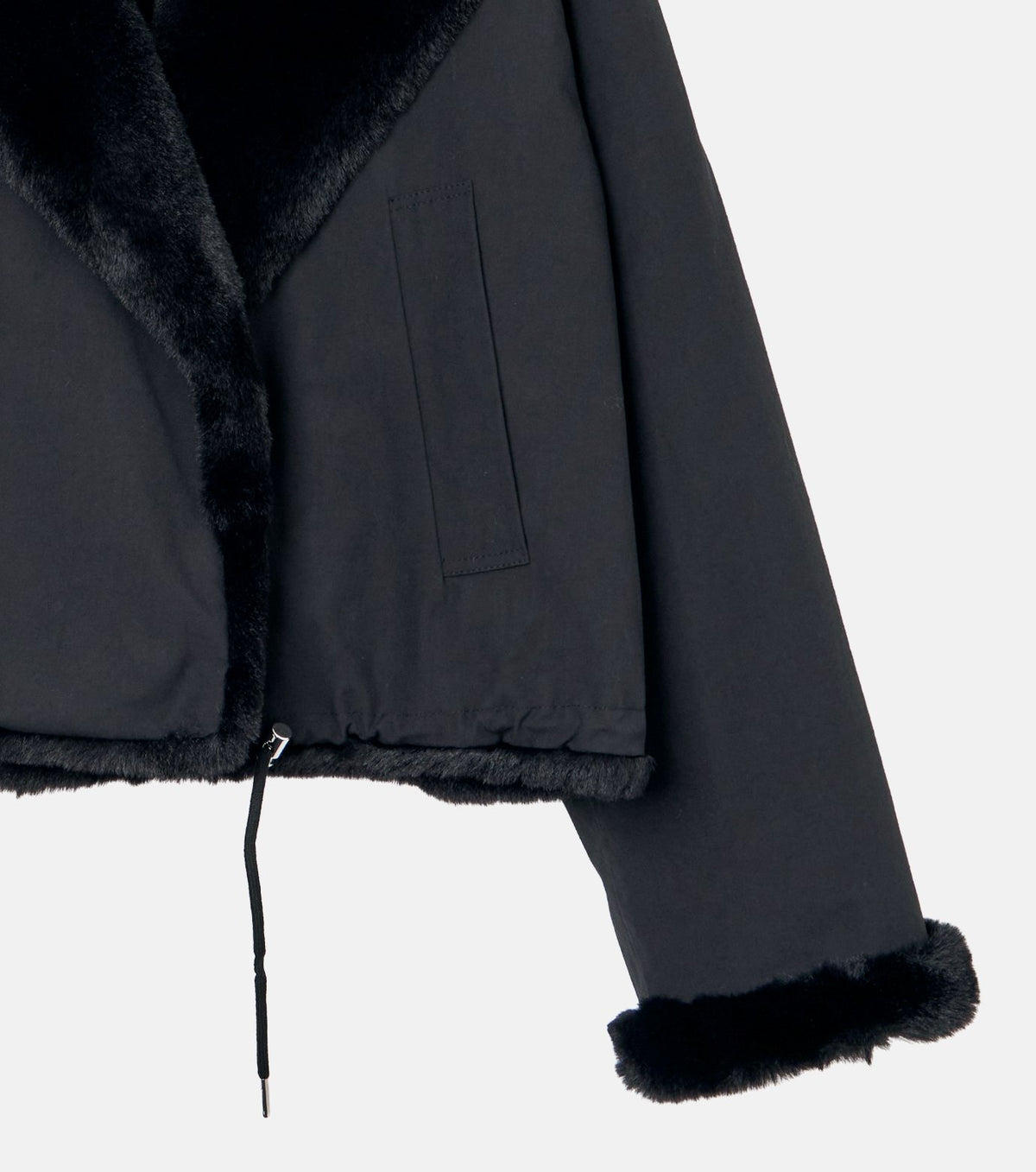 Reversible Faux Fur Jacket