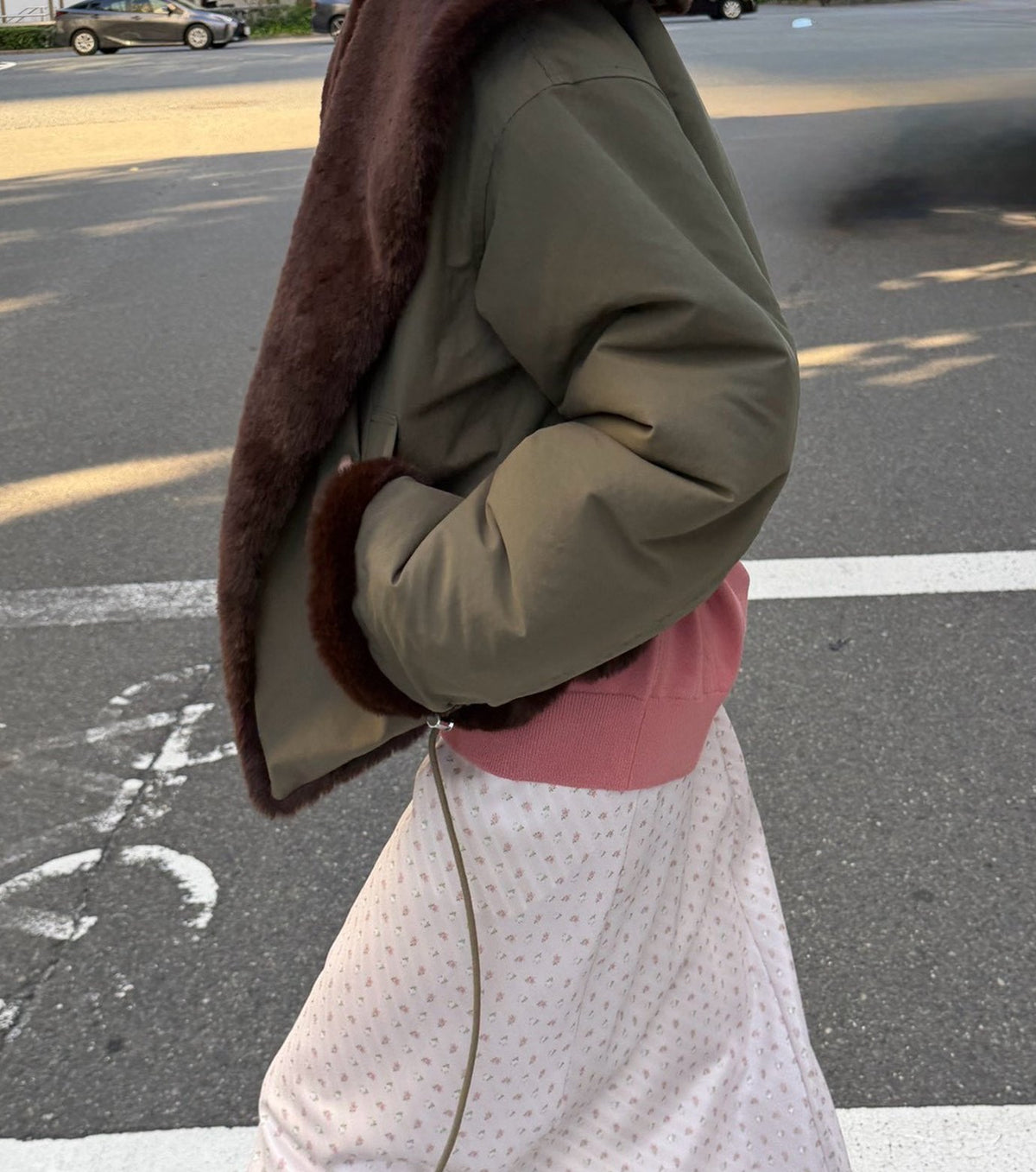 Reversible Faux Fur Jacket