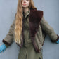 Reversible Faux Fur Jacket