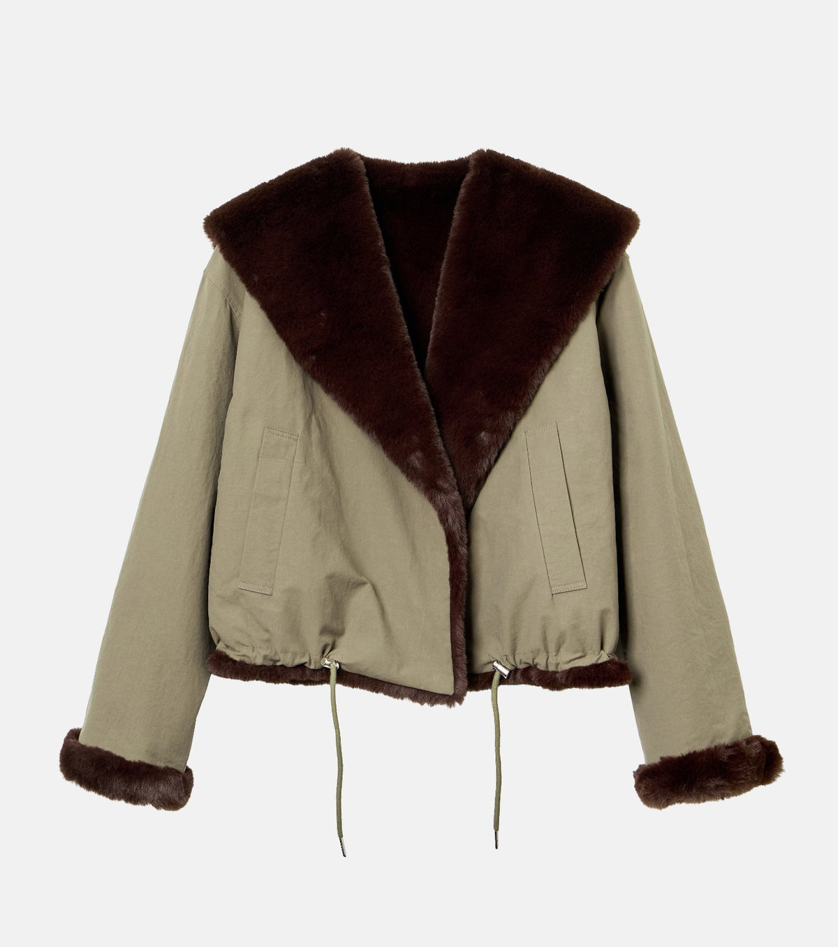 Reversible Faux Fur Jacket