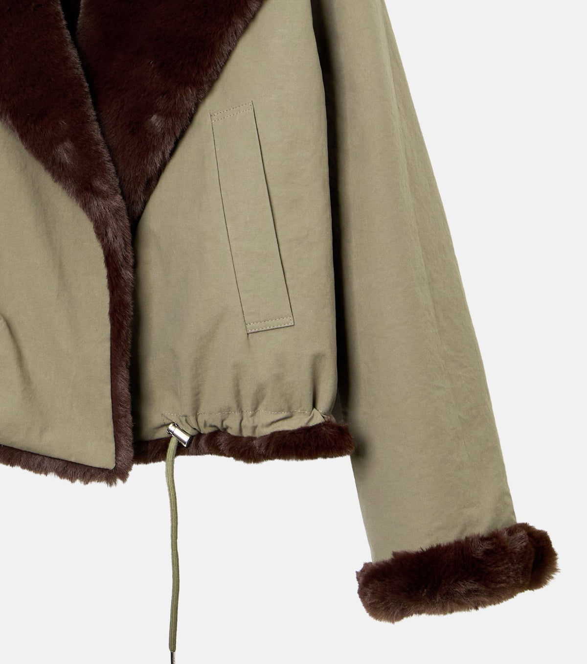 Reversible Faux Fur Jacket