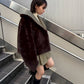 Reversible Faux Fur Jacket