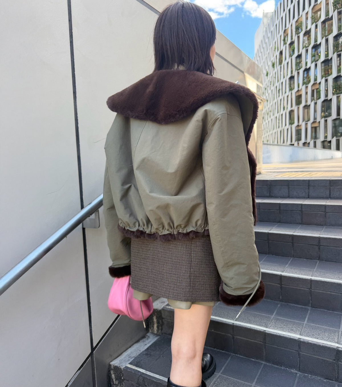 Reversible Faux Fur Jacket
