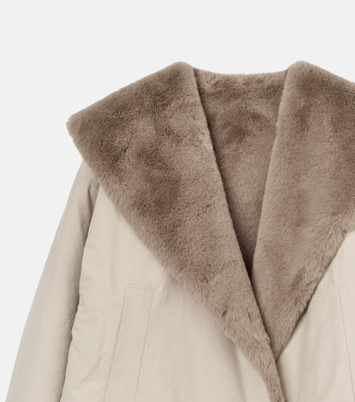 Reversible Faux Fur Jacket