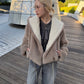 Reversible Faux Fur Jacket